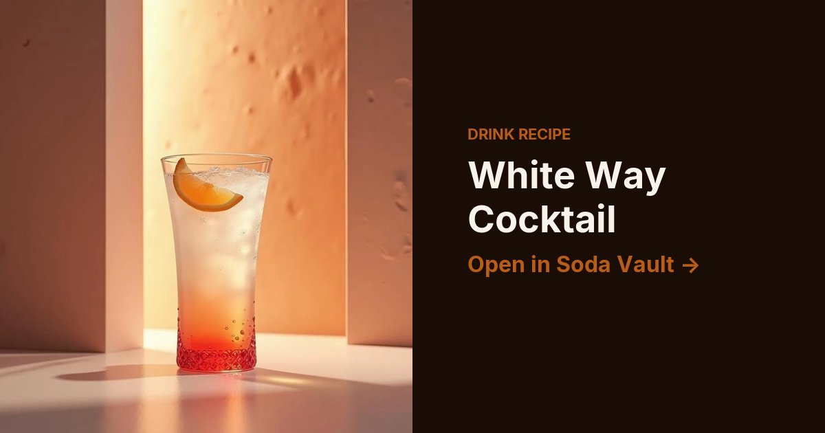 White Way Cocktail