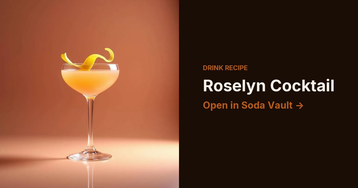 Roselyn Cocktail