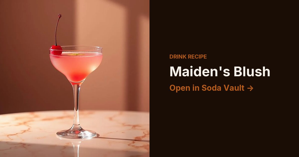 Maiden's Blush