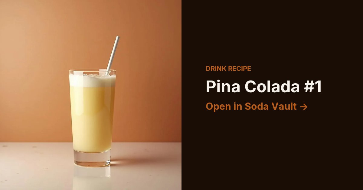 Pina Colada #1
