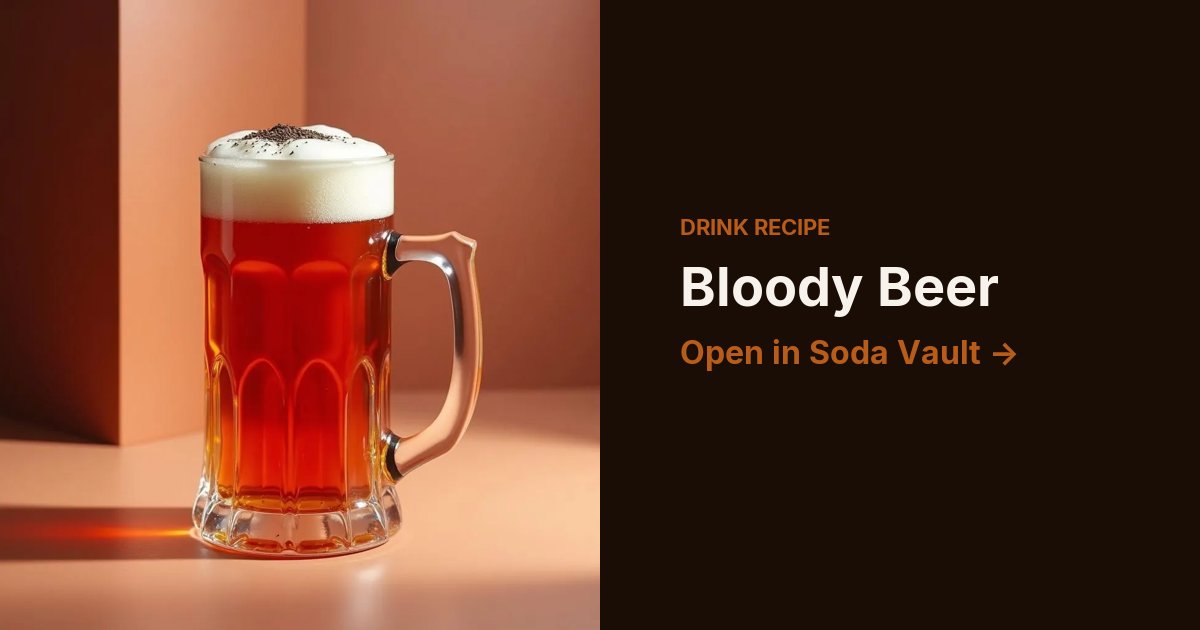 Bloody Beer