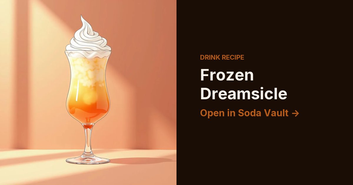Frozen Dreamsicle