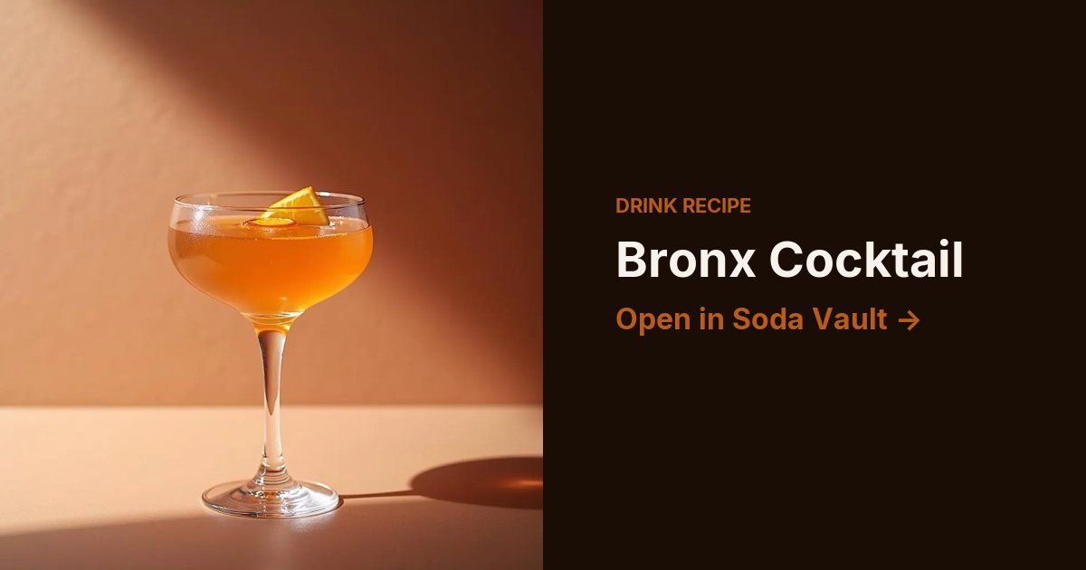 Bronx Cocktail