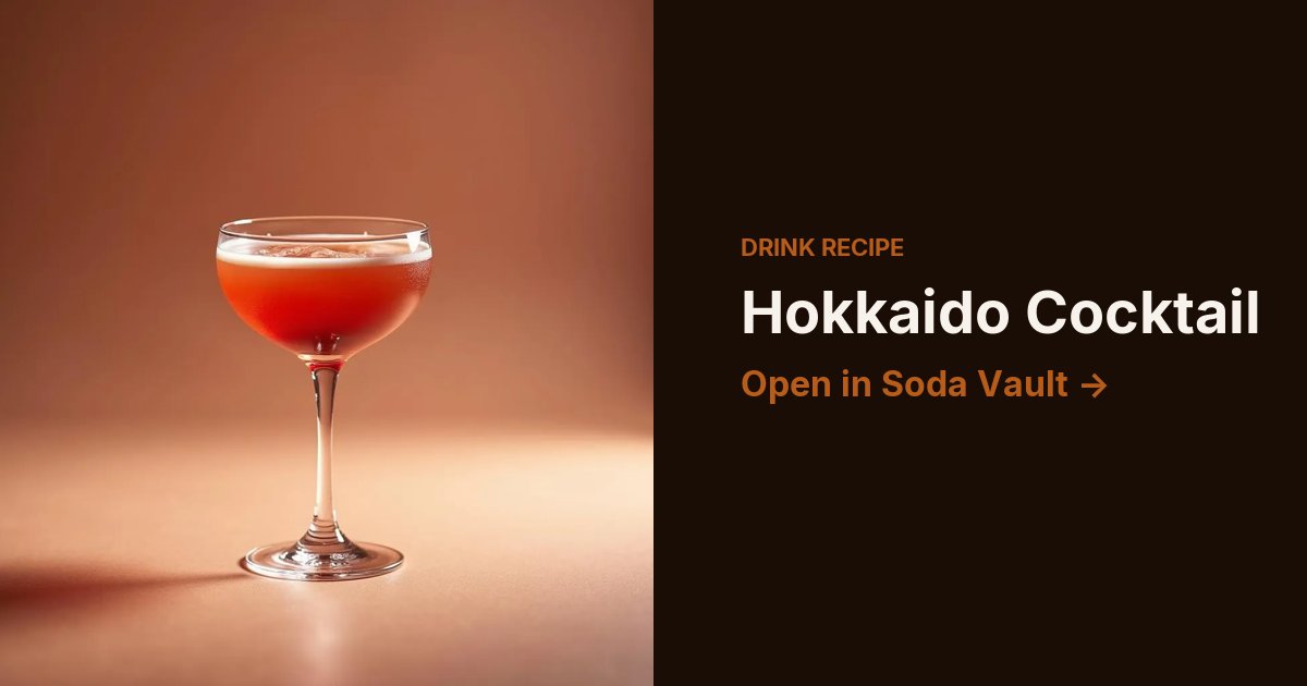 Hokkaido Cocktail
