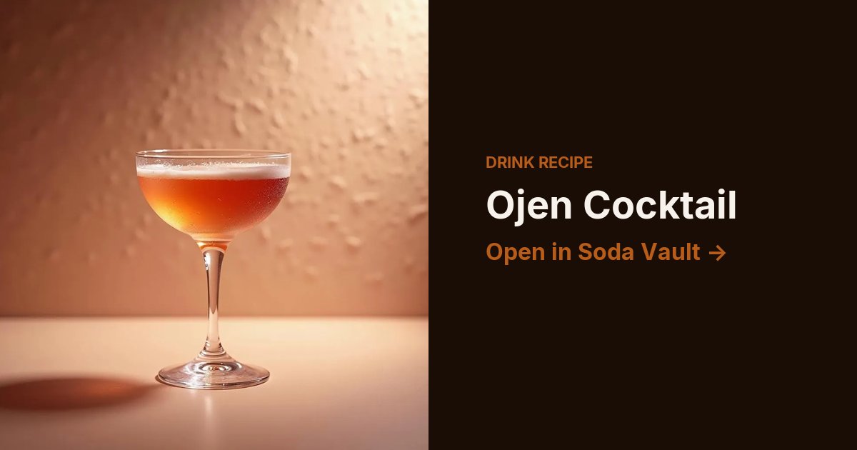 Ojen Cocktail