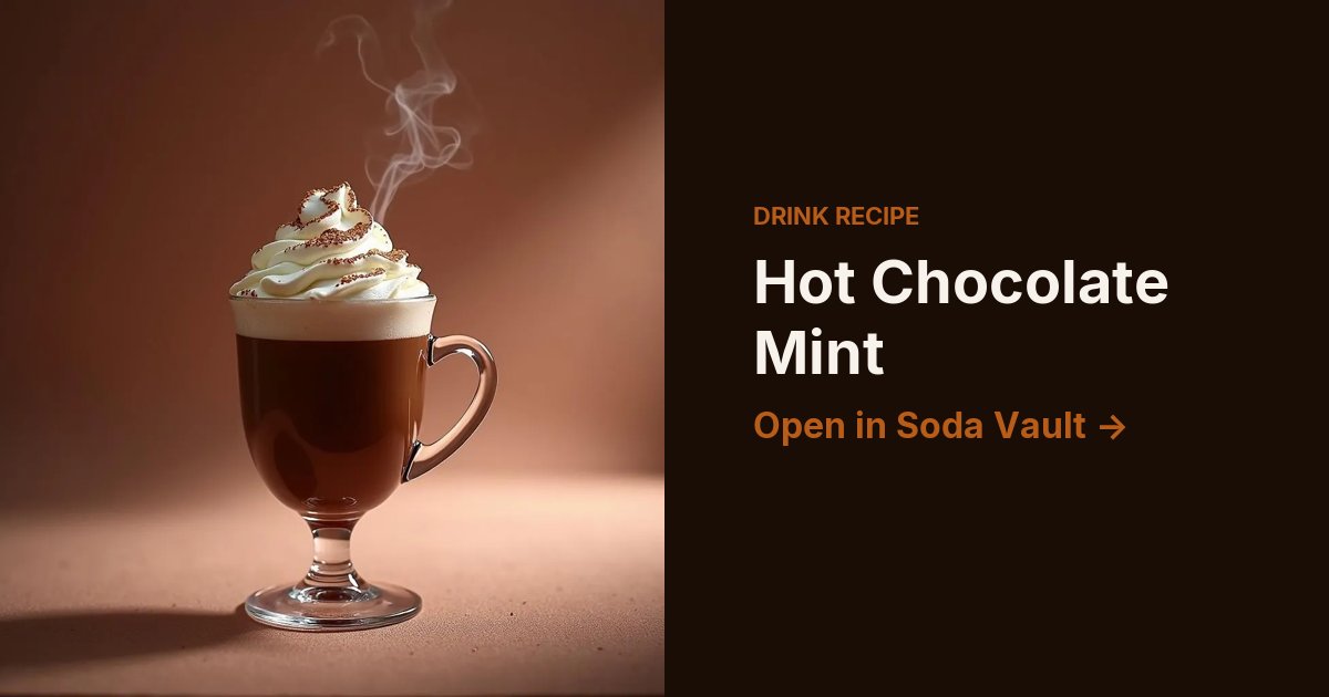Hot Chocolate Mint