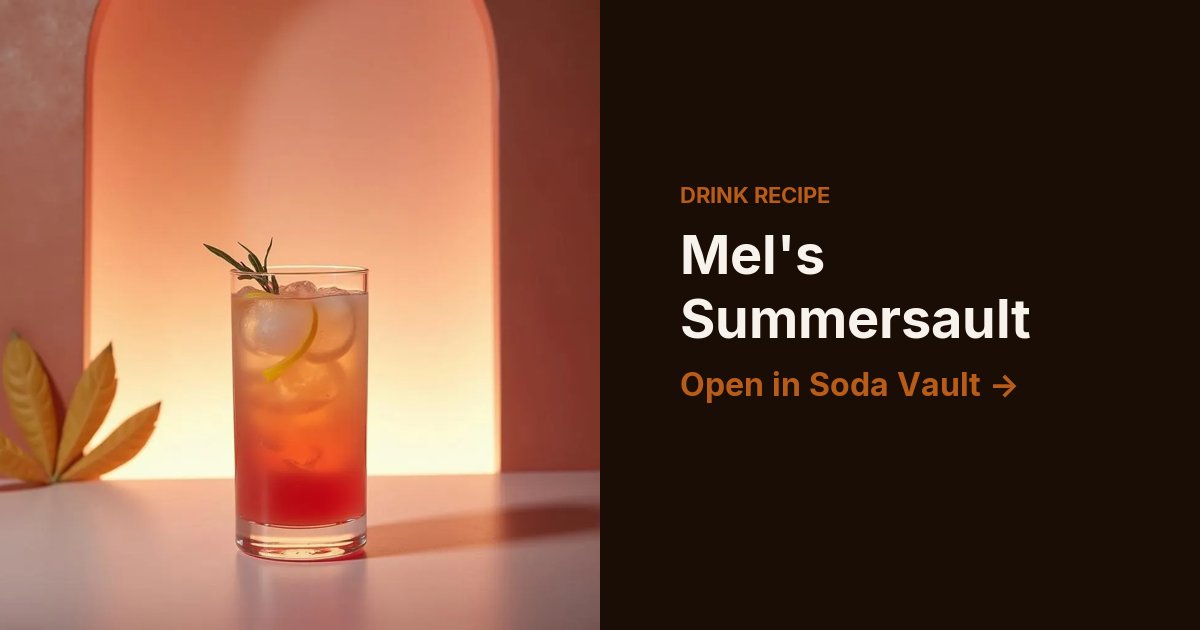 Mel's Summersault