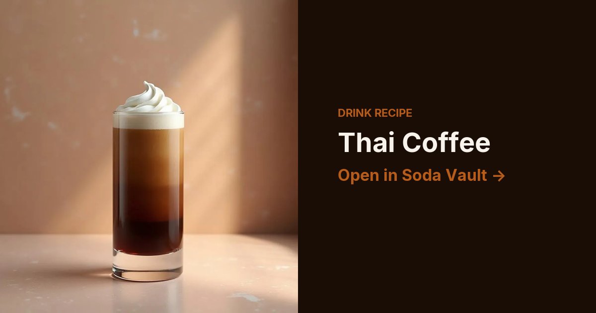 Thai Coffee