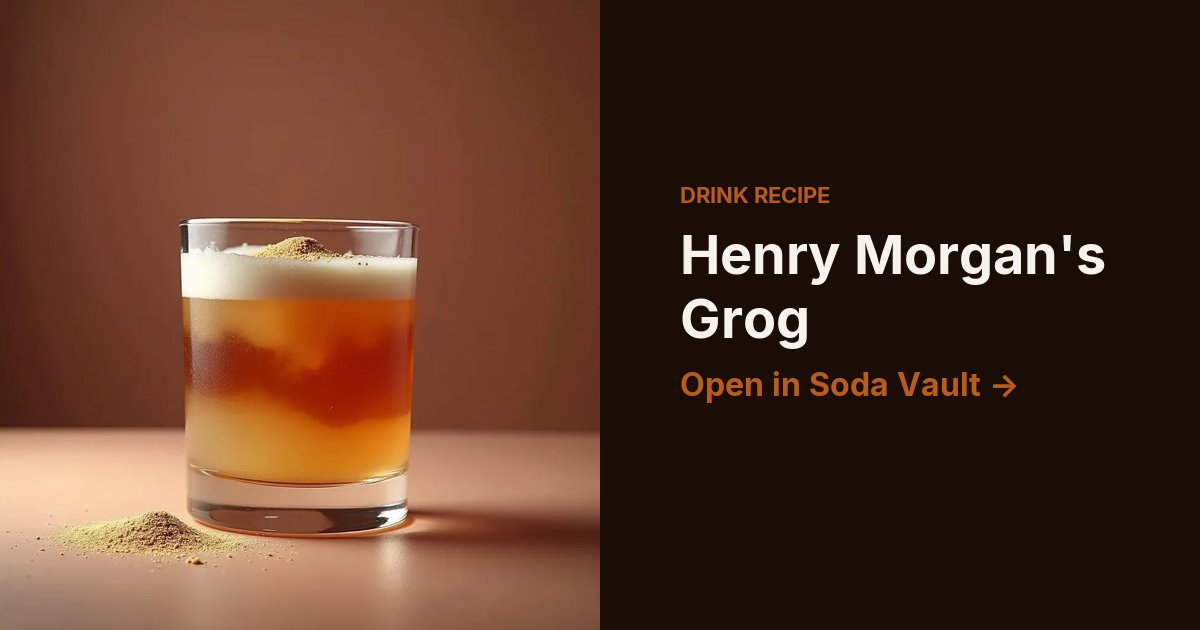 Henry Morgan's Grog