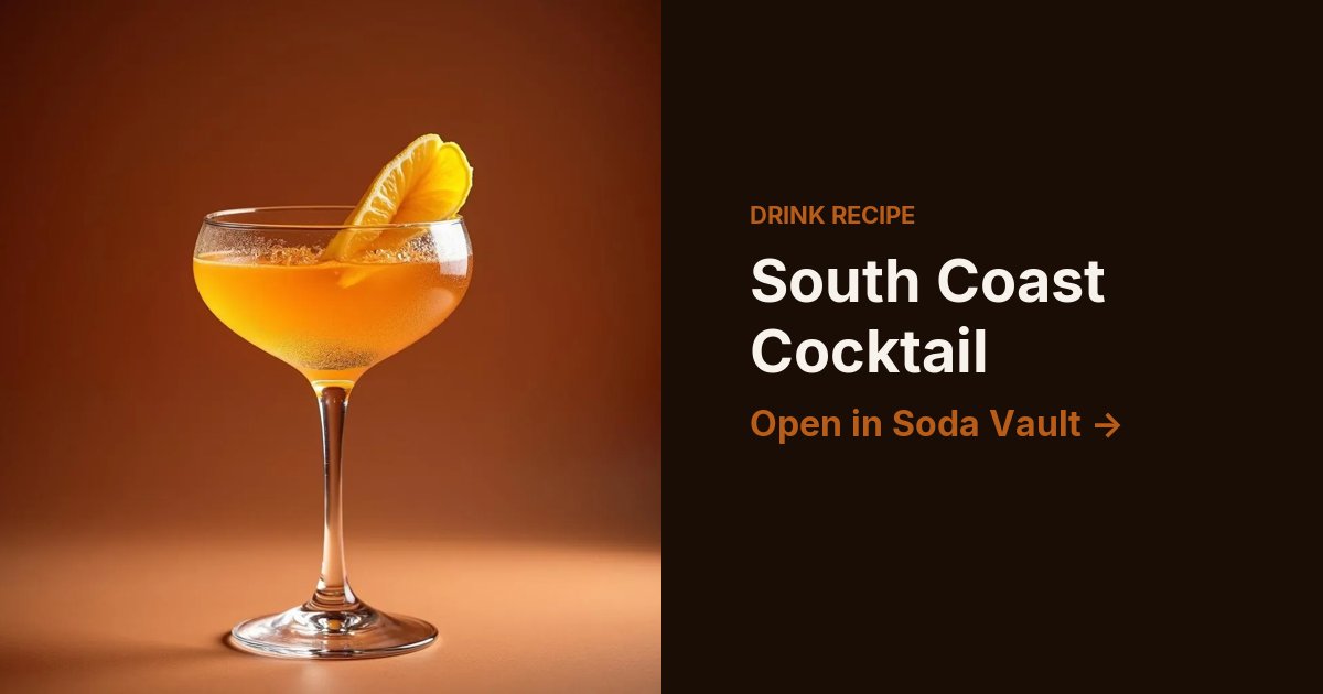 South Coast Cocktail