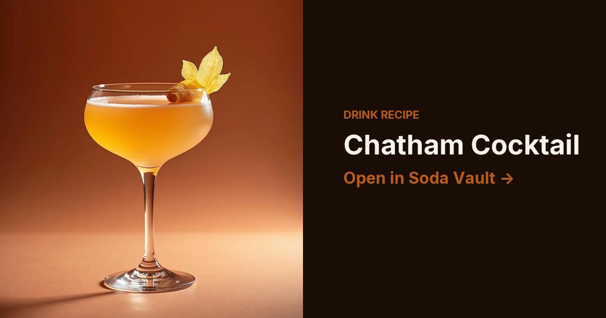 Chatham Cocktail