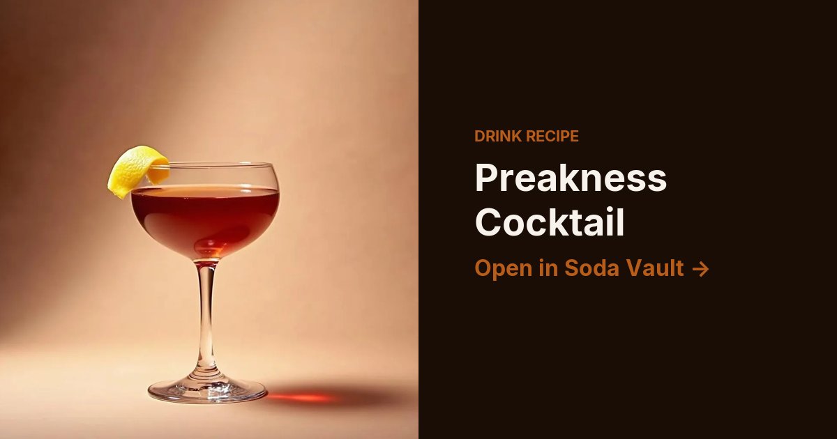 Preakness Cocktail