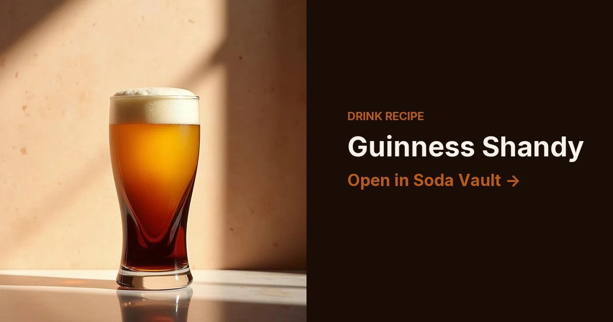 Guinness Shandy