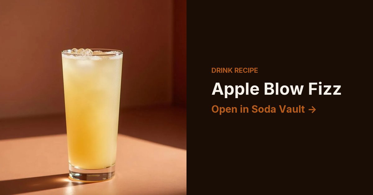 Apple Blow Fizz