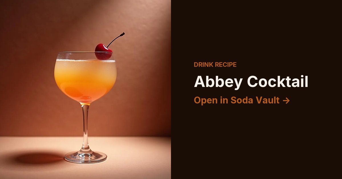 Abbey Cocktail
