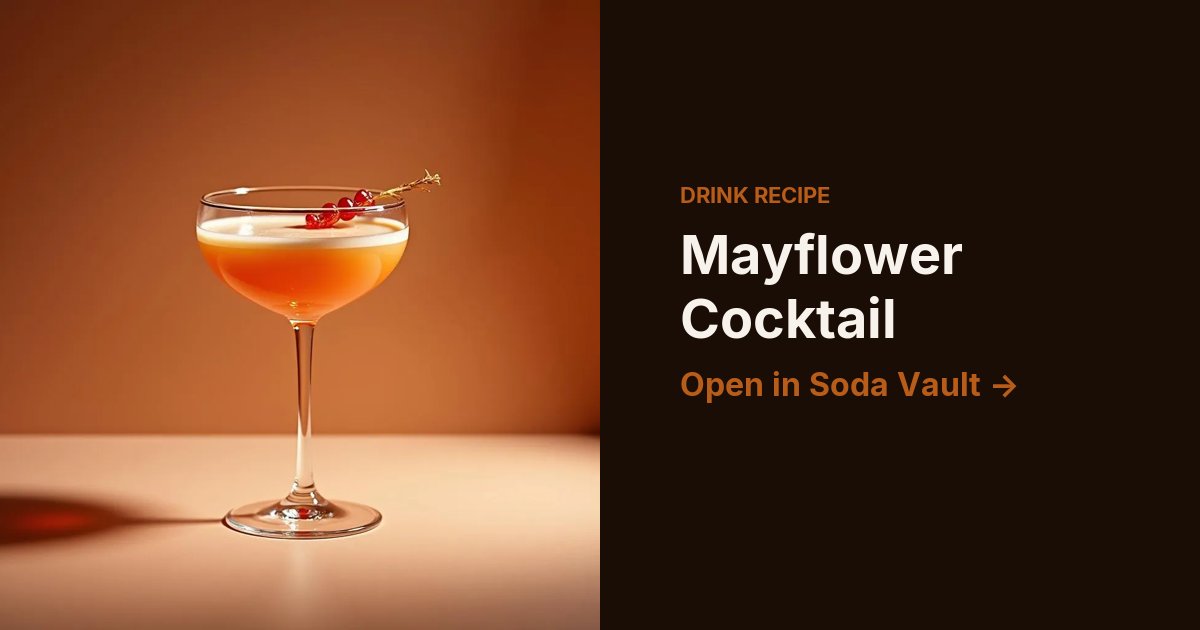 Mayflower Cocktail