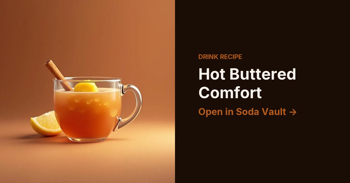 Hot Buttered Comfort