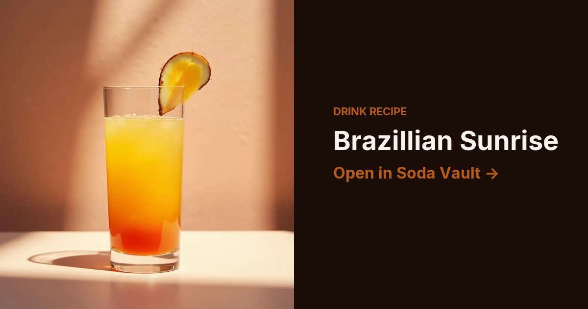Brazillian Sunrise