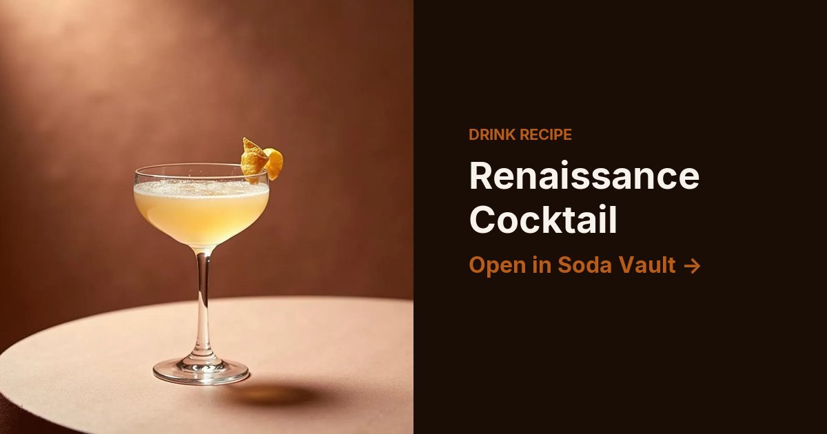 Renaissance Cocktail