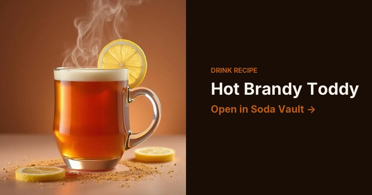 Hot Brandy Toddy