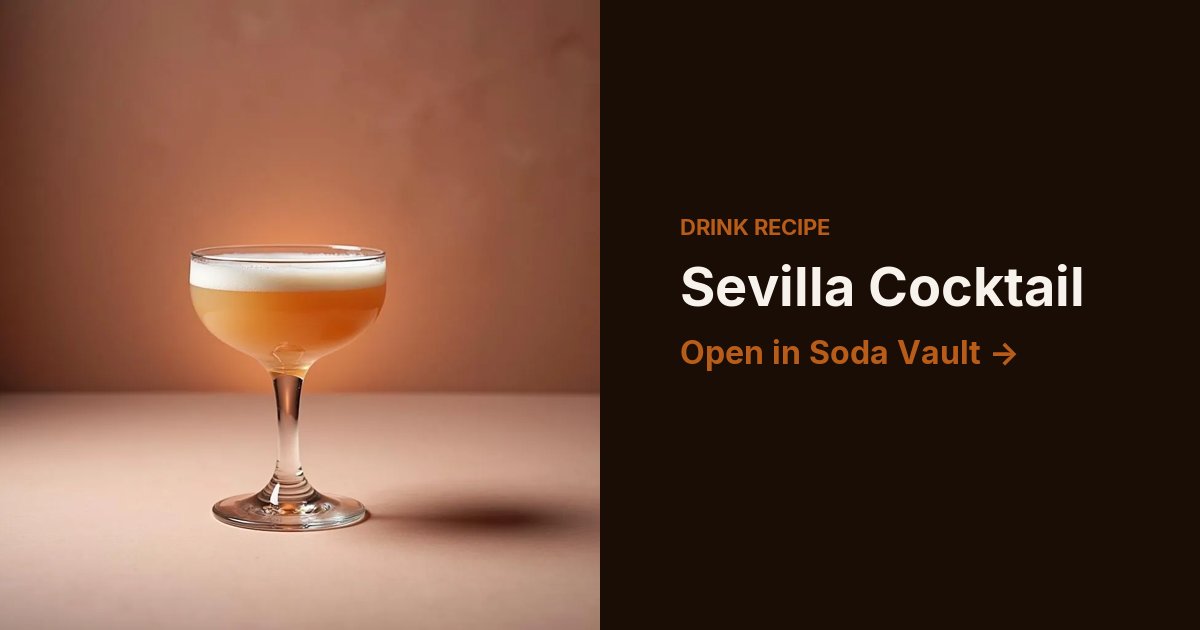 Sevilla Cocktail