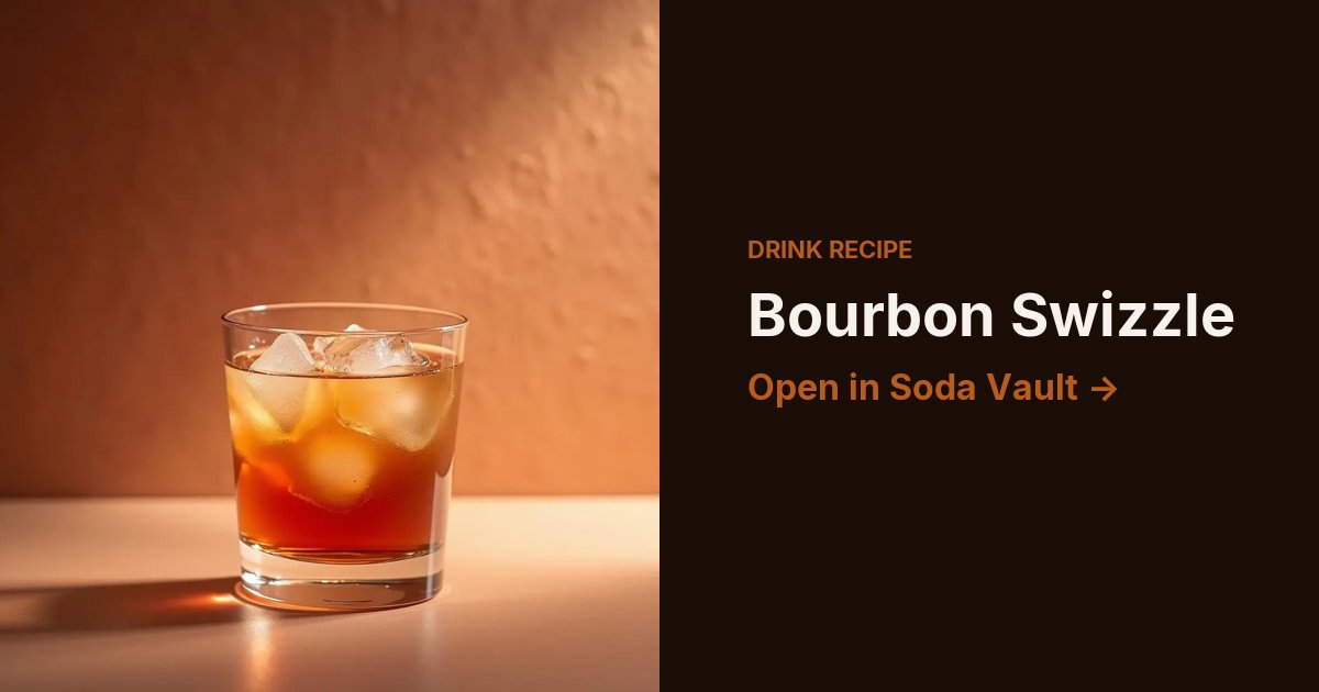 Bourbon Swizzle