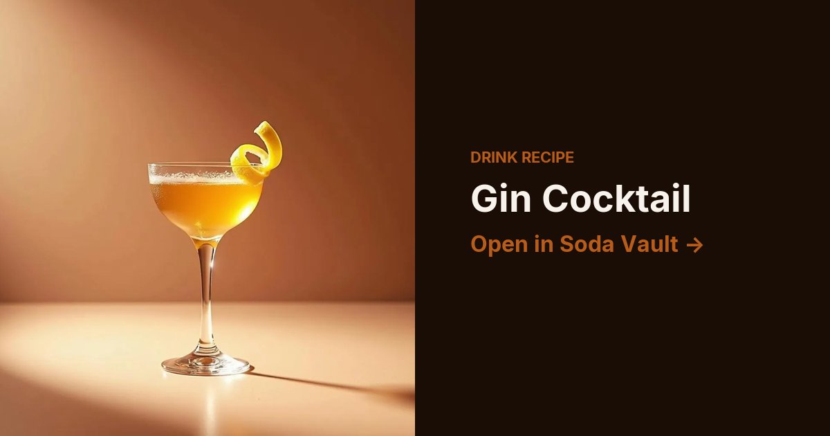 Gin Cocktail