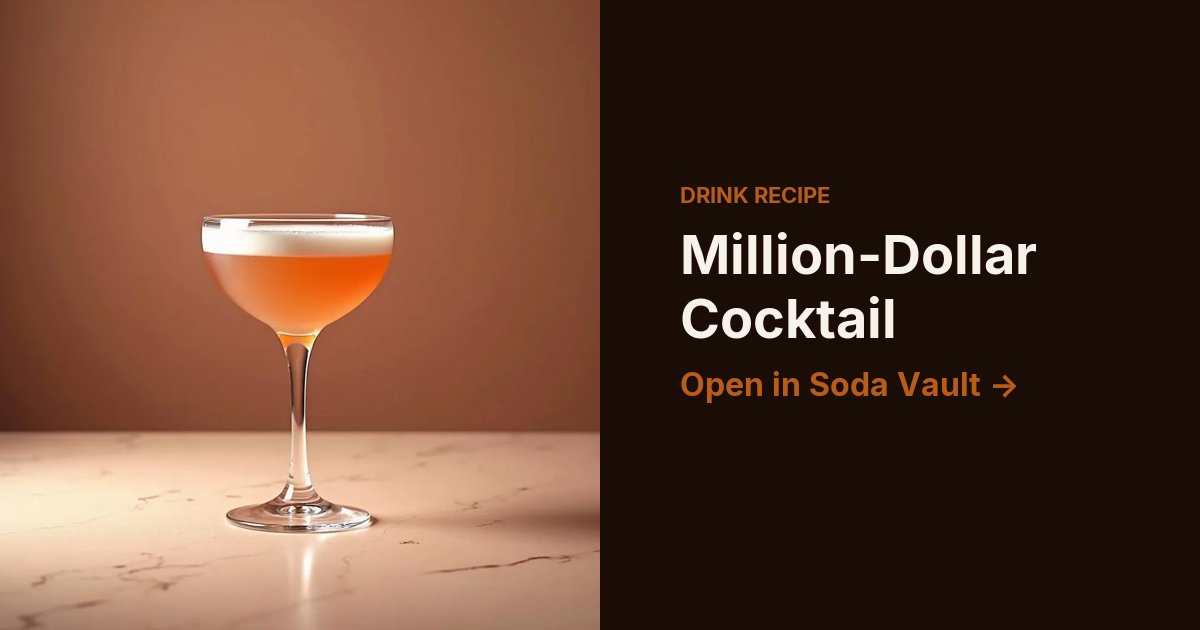 Million-Dollar Cocktail