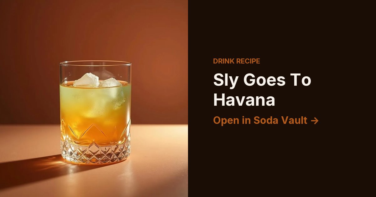 Sly Goes To Havana