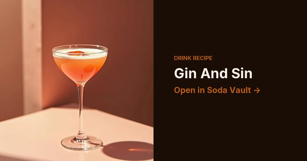 Gin And Sin