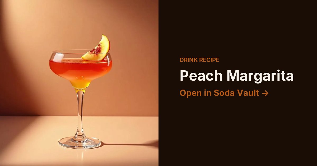 Peach Margarita