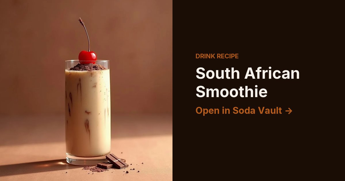 South African Smoothie