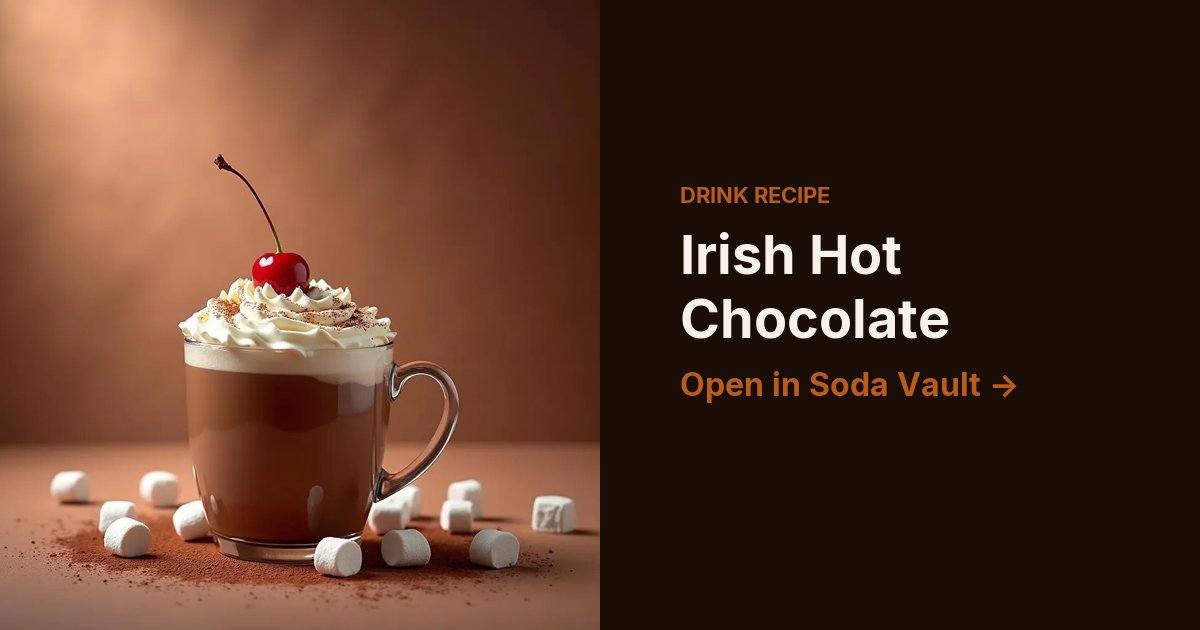Irish Hot Chocolate