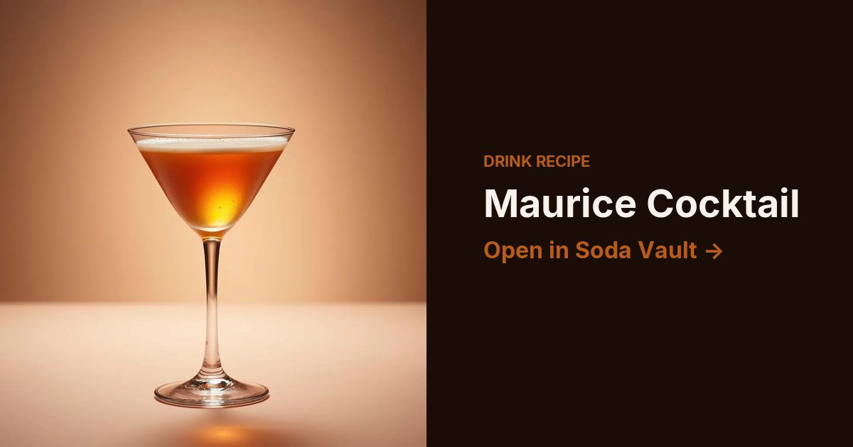 Maurice Cocktail