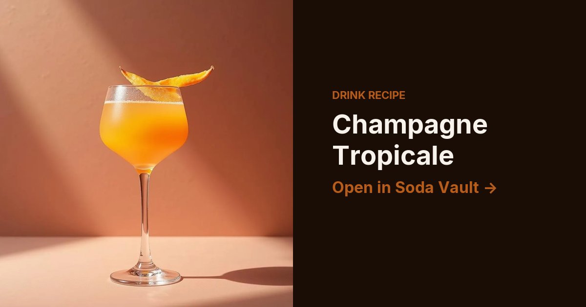 Champagne Tropicale