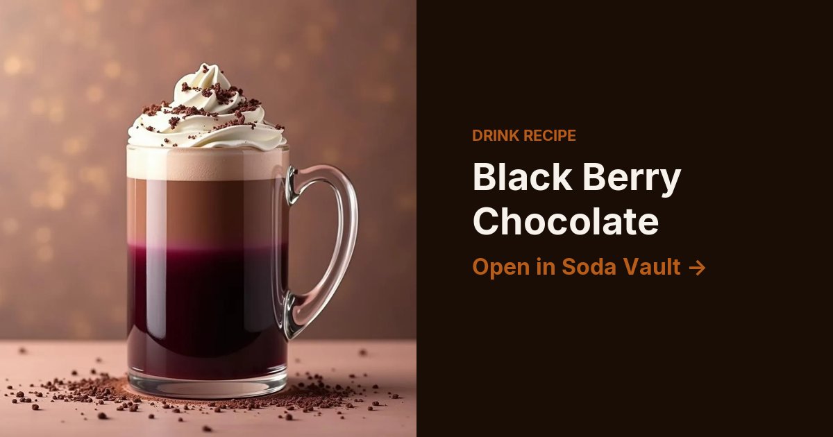Black Berry Chocolate