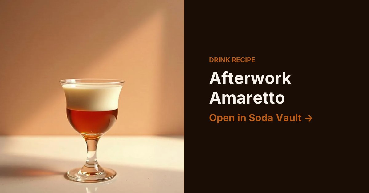 Afterwork Amaretto