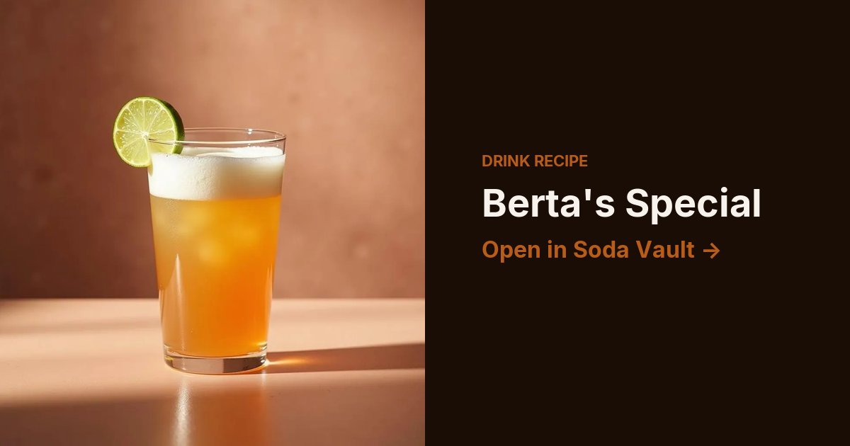 Berta's Special