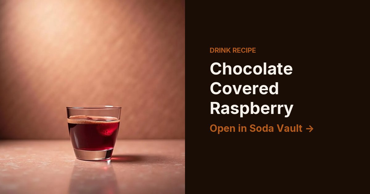 Chocolate Covered Raspberry