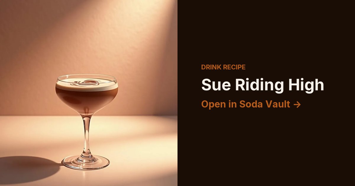 Sue Riding High