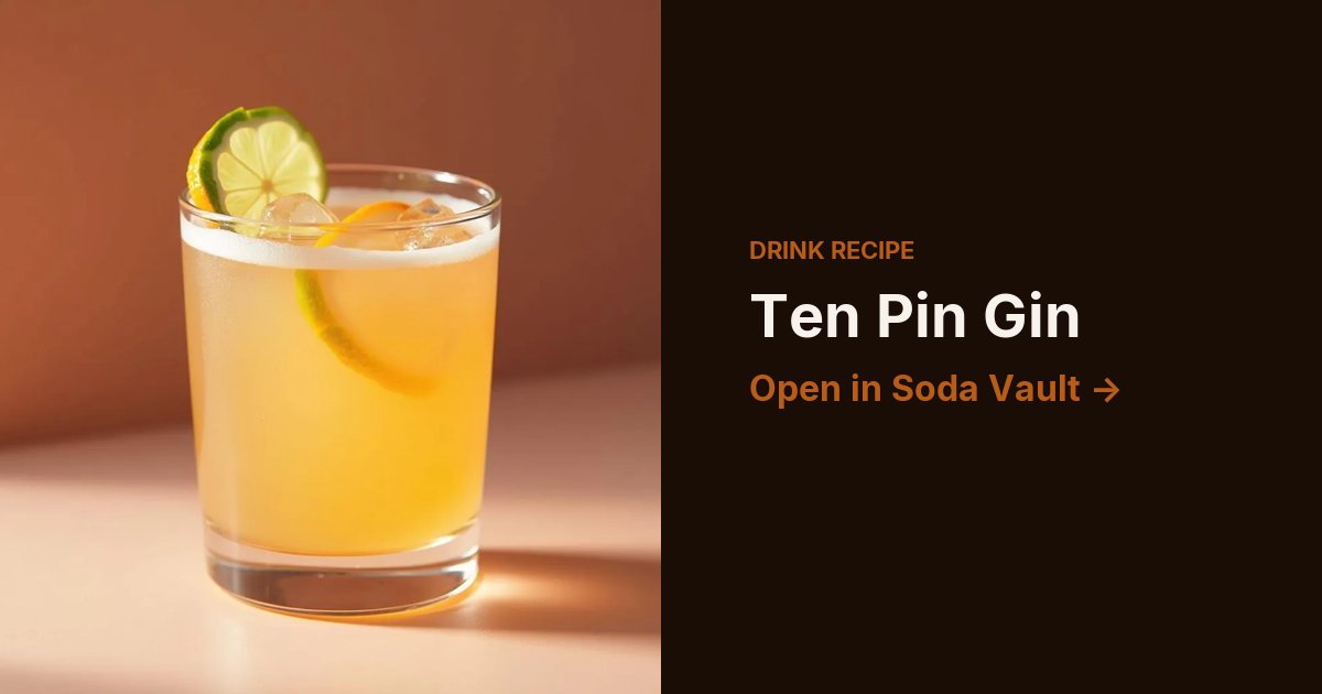 Ten Pin Gin