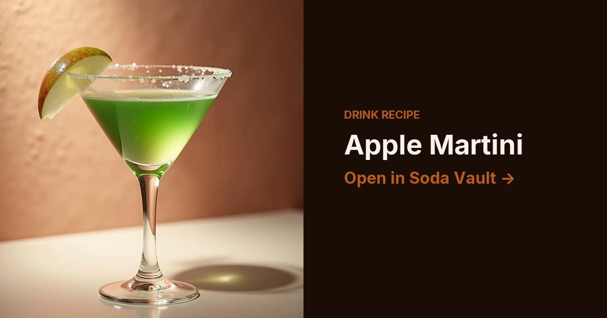Apple Martini