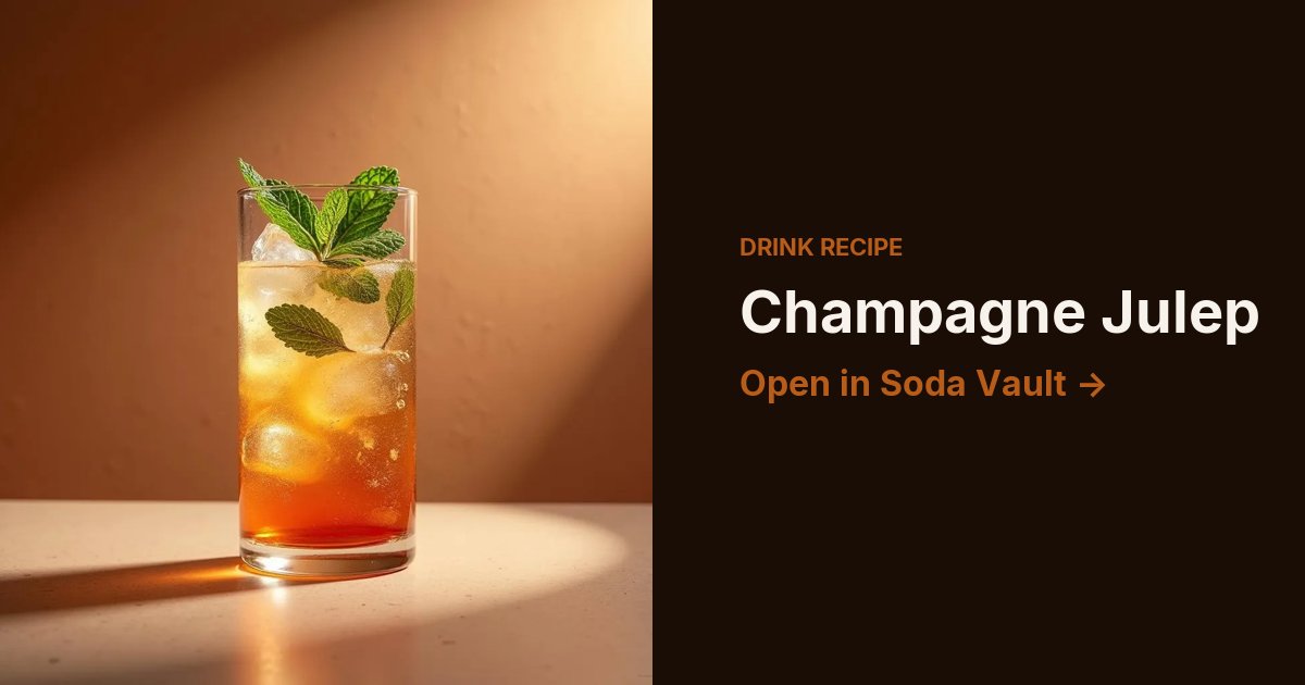 Champagne Julep