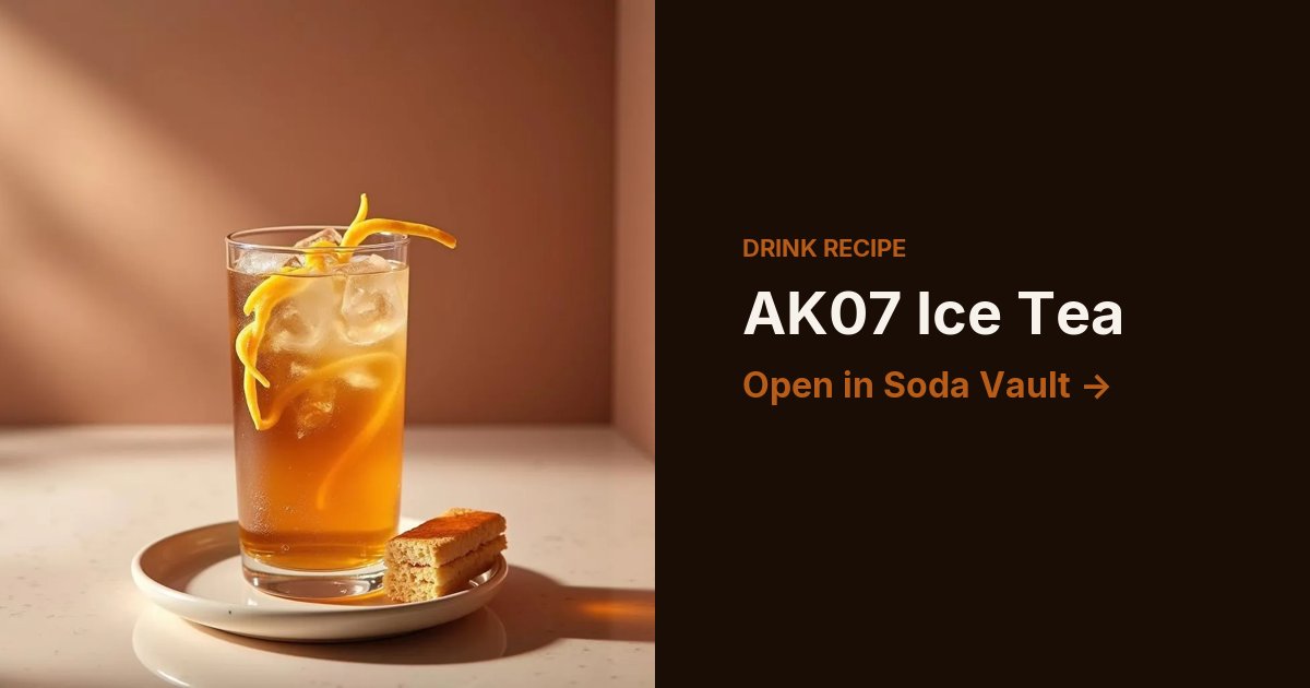 AK07 Ice Tea