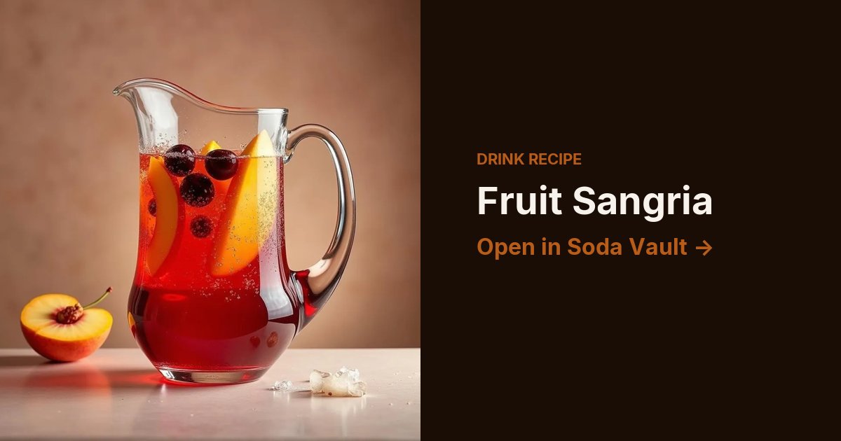 Fruit Sangria