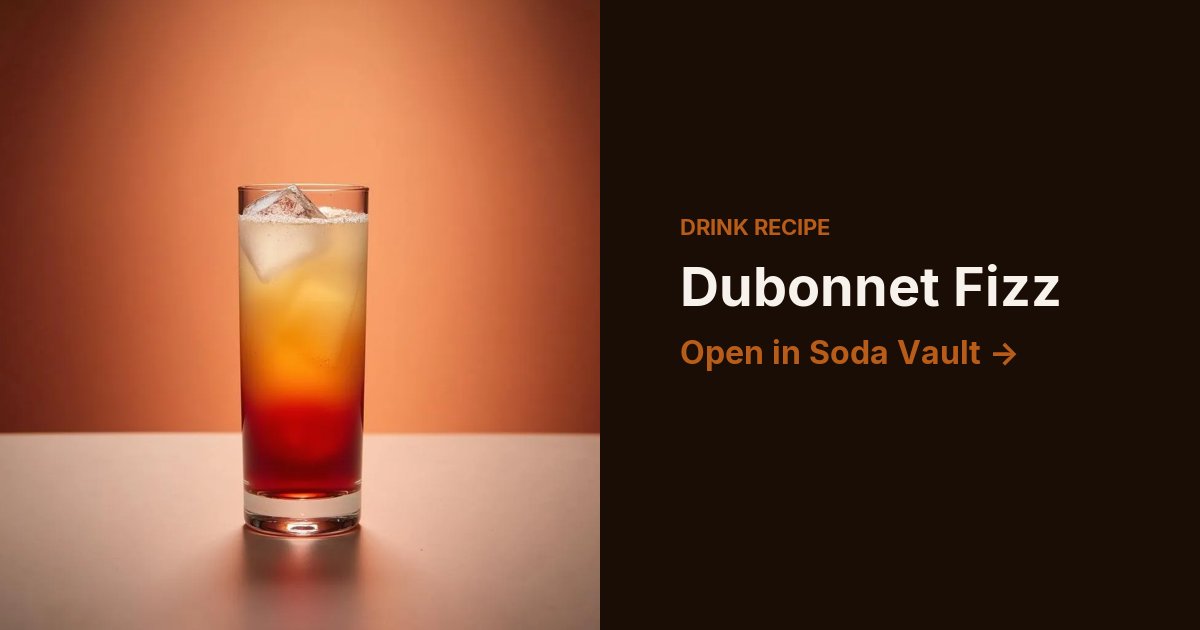 Dubonnet Fizz