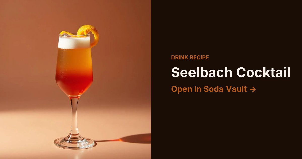 Seelbach Cocktail