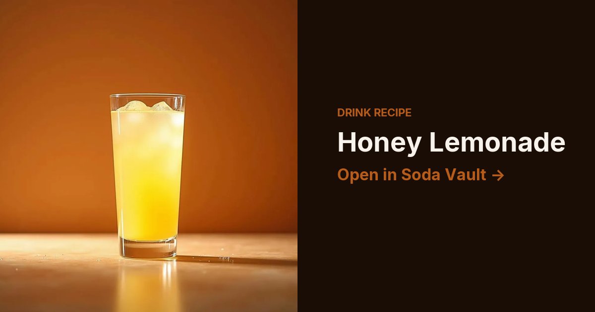 Honey Lemonade