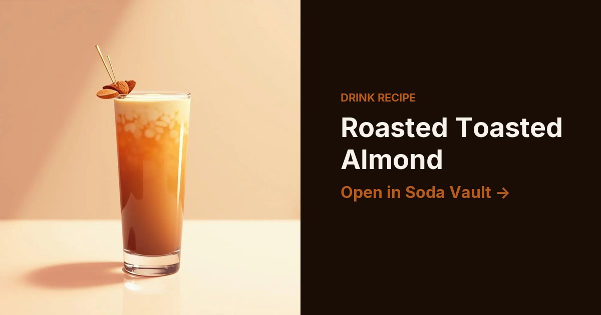 Roasted Toasted Almond