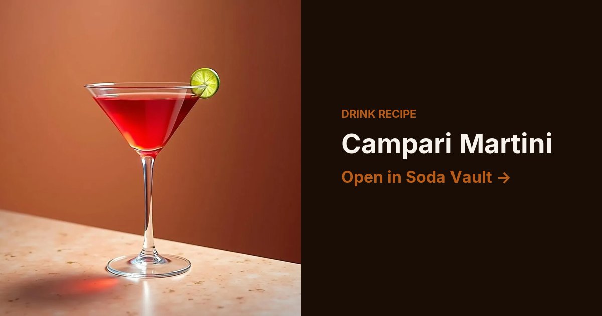 Campari Martini